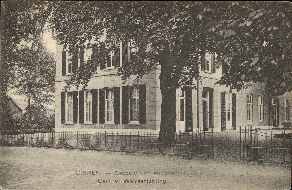 Gebouw der weesvaders, Carl van Walrestichting - 1900-1910