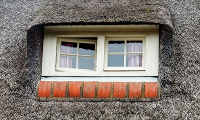 Detail dak Tromplaan