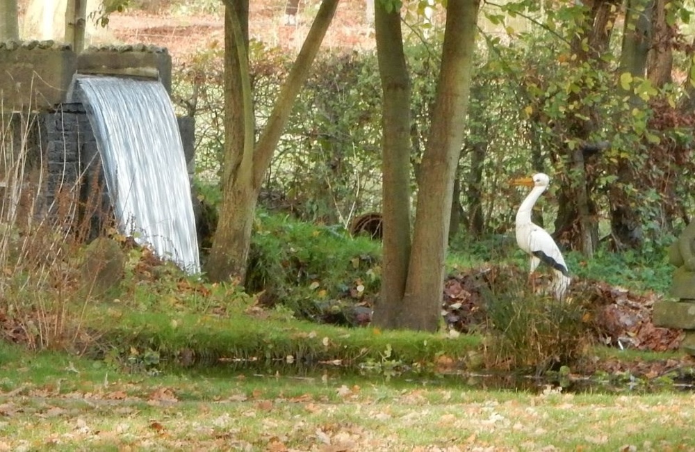 Waterval van voormalige papiermolen het Horstje