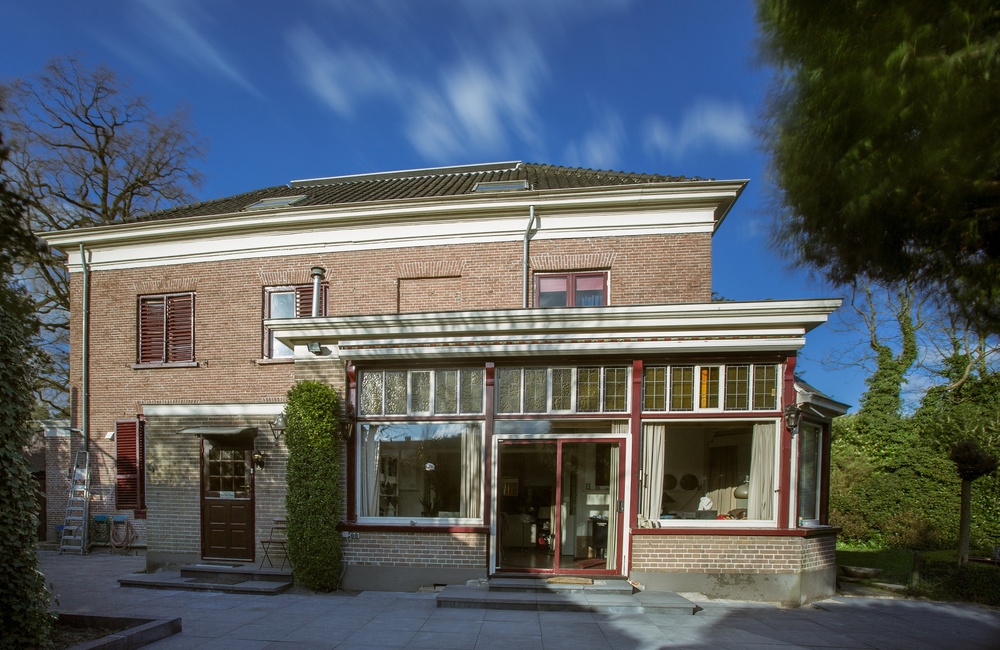 Achtergevel met serre Herenhuis Hoflaan 7 - 2016