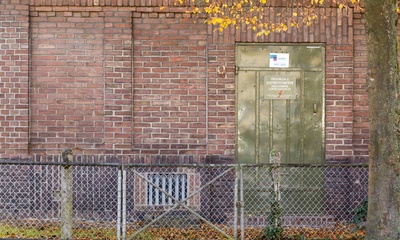Deel voorgevel Trafo huis