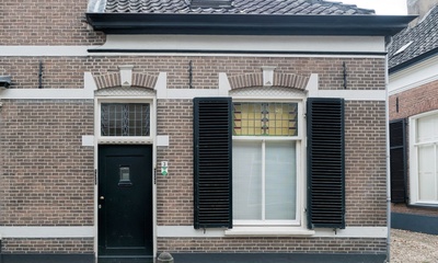 Deel gevel winkelwoonhuis