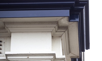 Detail gevel villa
