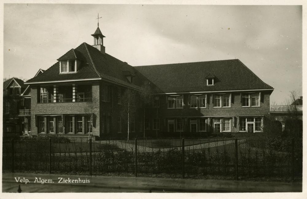Ziekenhuis Velp straatzijde 1949