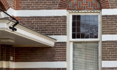 Deel voorgevel villa