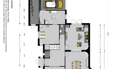 Plattegrond villa