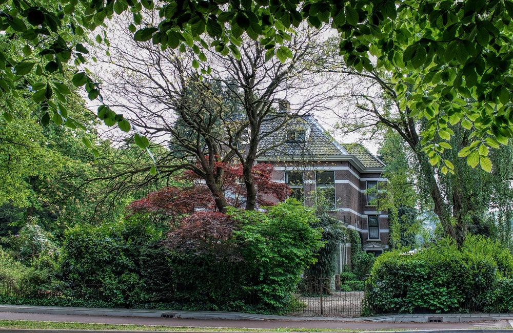 Voorzijde dubbel woonhuis - 2016