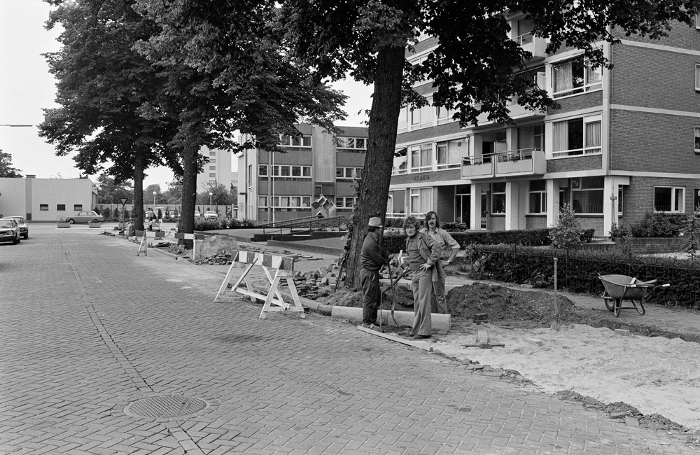 Werkzaamheden Stationsstraat - 1977