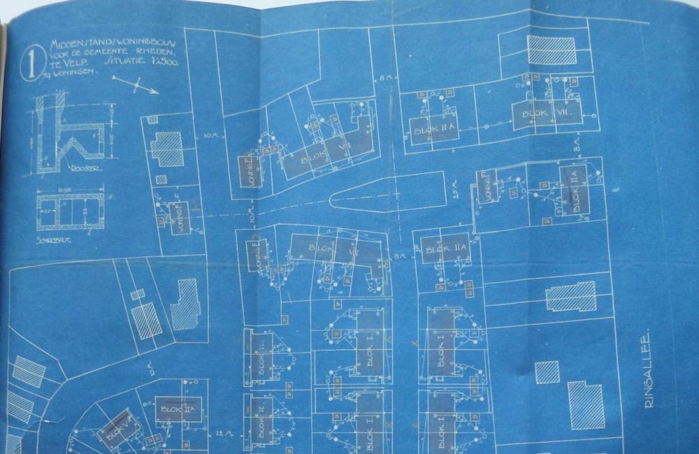 Blauwdruk wijk