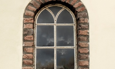 Detail achtergevel pand