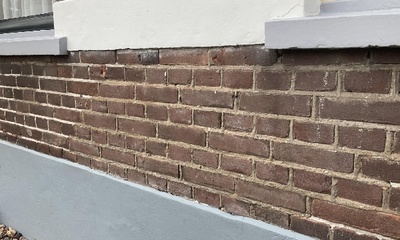 Voegwerk en kozijnen