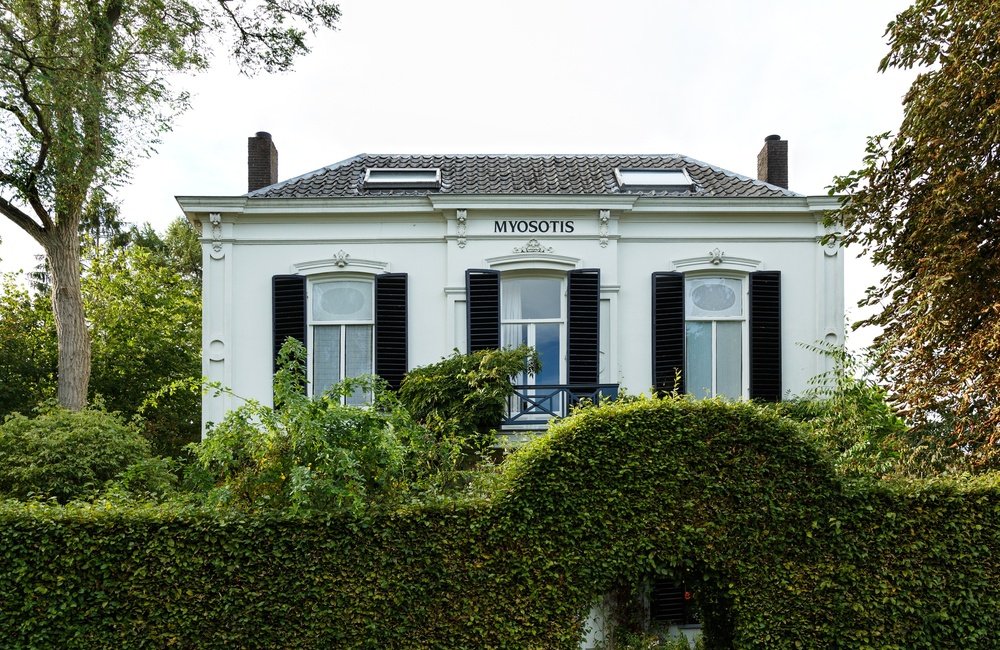 Voorgevel villa Myosotis - 2016