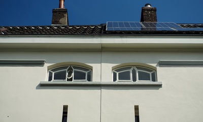 Detail achtergevel