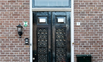 Deel zijgevel woonhuis