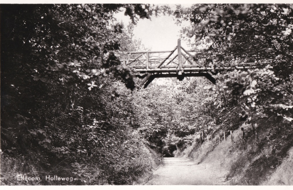 De Holleweg bij Heuven - 1955