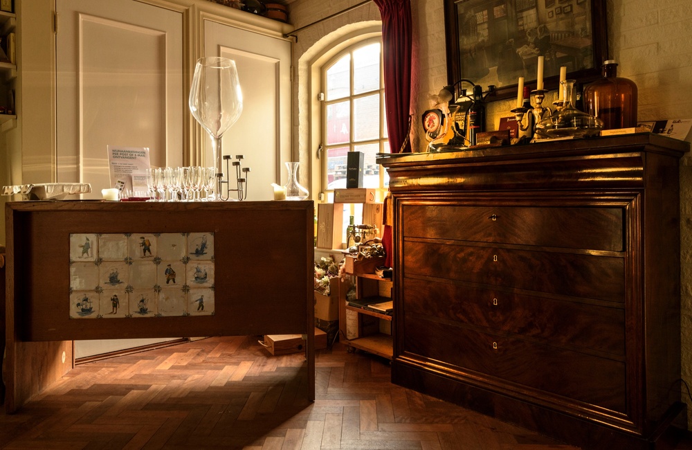 Interieur wijnhandel 2016