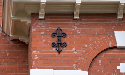 Detail voorgevel