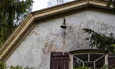 Deel zijgevel woning