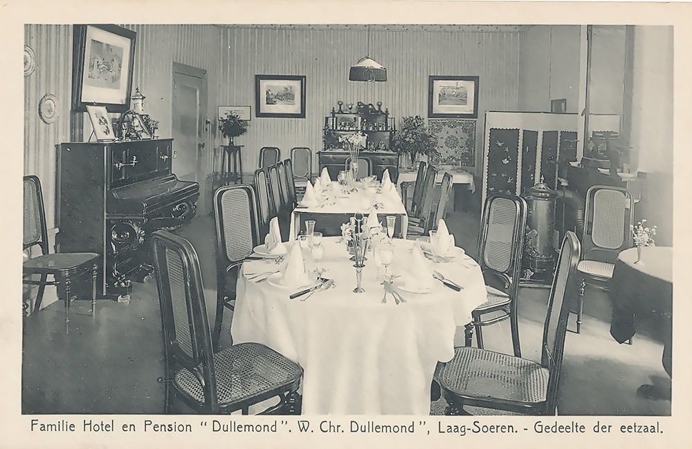 Hotel Dullemond, eetzaal