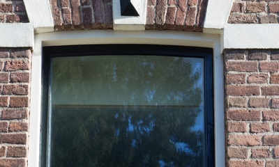 Detail ingang woonhuis