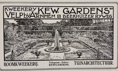 Boomkwekerij Kew Gardens