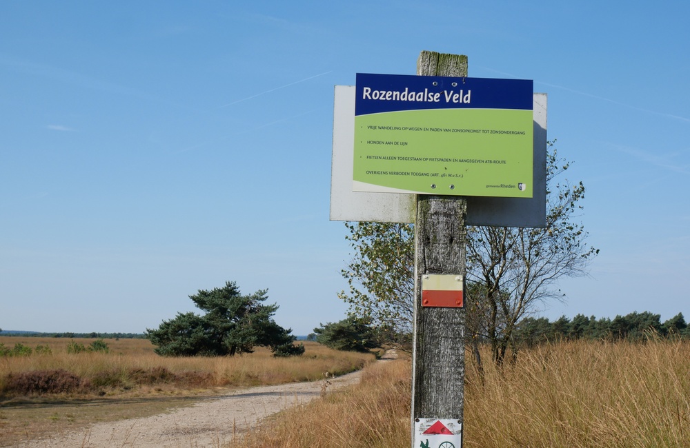 Naambord Rozendaalse Veld - 2016