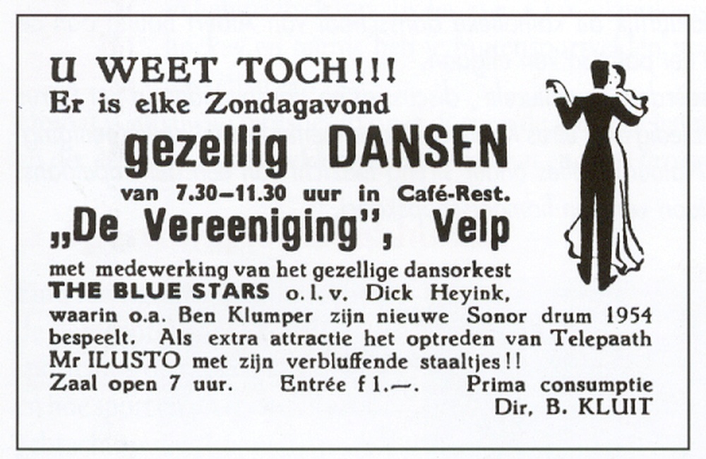 Advertentie De Vereeniging - ca 1954