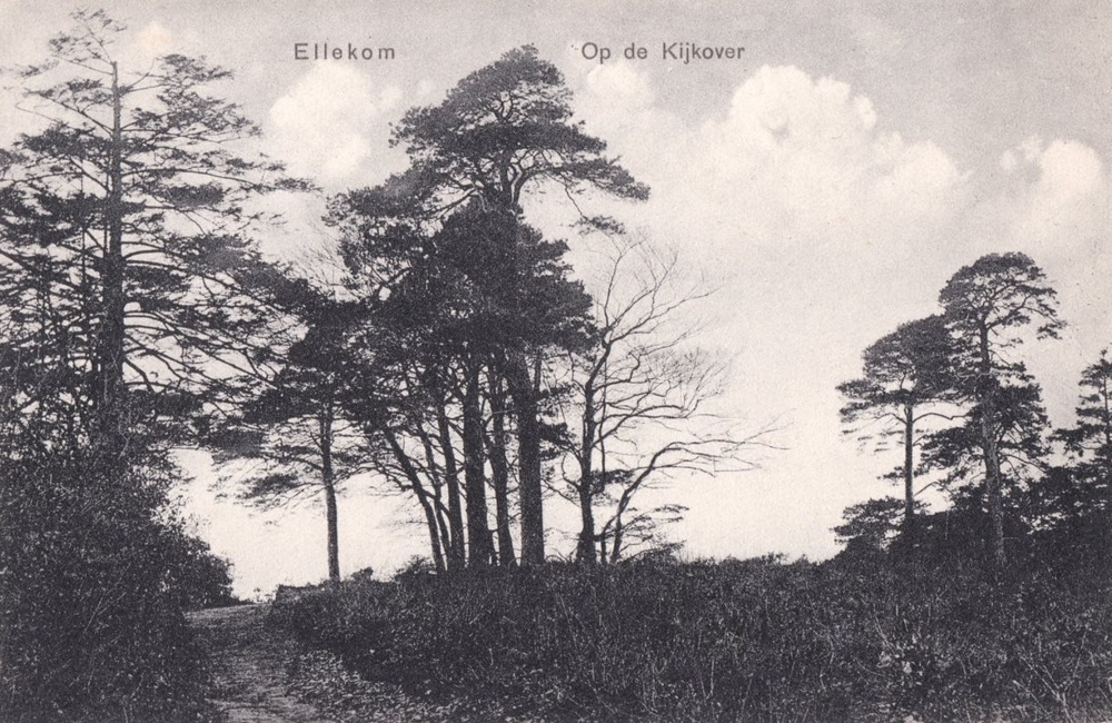 Uitzicht vanaf de Kijkover 1922