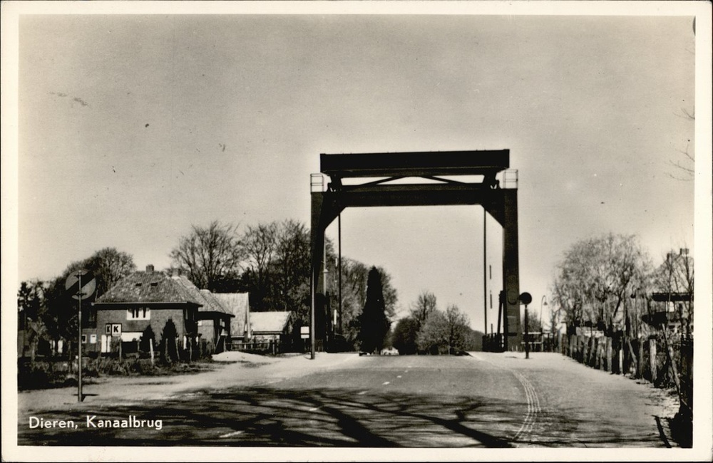 Sluisbrug jaartal onbekend