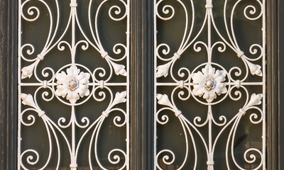 Detail voorgevel villa