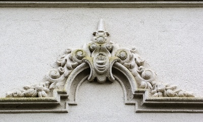 Detail vensters villa
