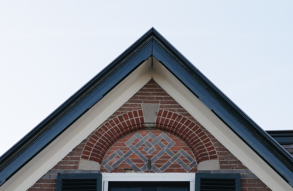 Rondboog met metselmozaïek – 2016