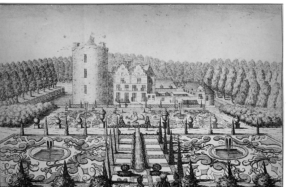 Tuin en park in Franse stijl ca 1750
