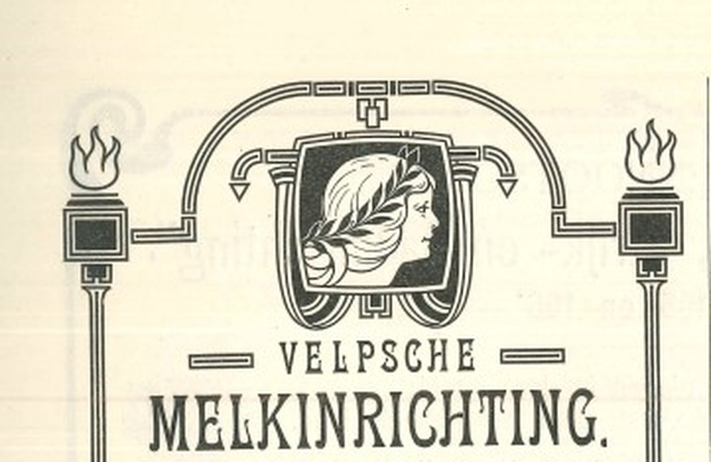 Advertentie Velpse melkinrichting
