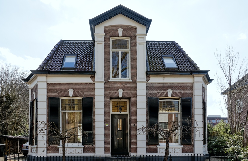 Voorgevel Villa Hoflaan 3 - 2016