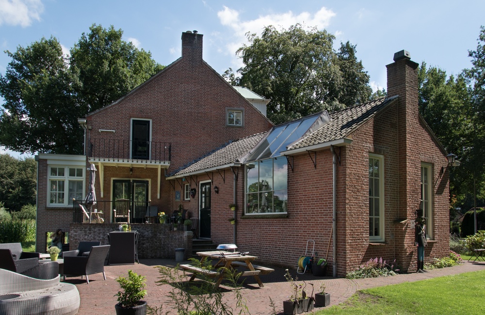 Achterzijde landhuis - 2016