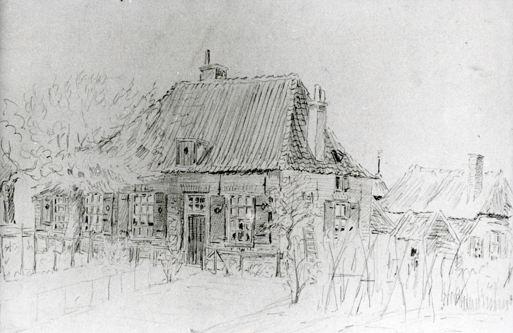 Het Botterhekke aan de Brugweg - 1918