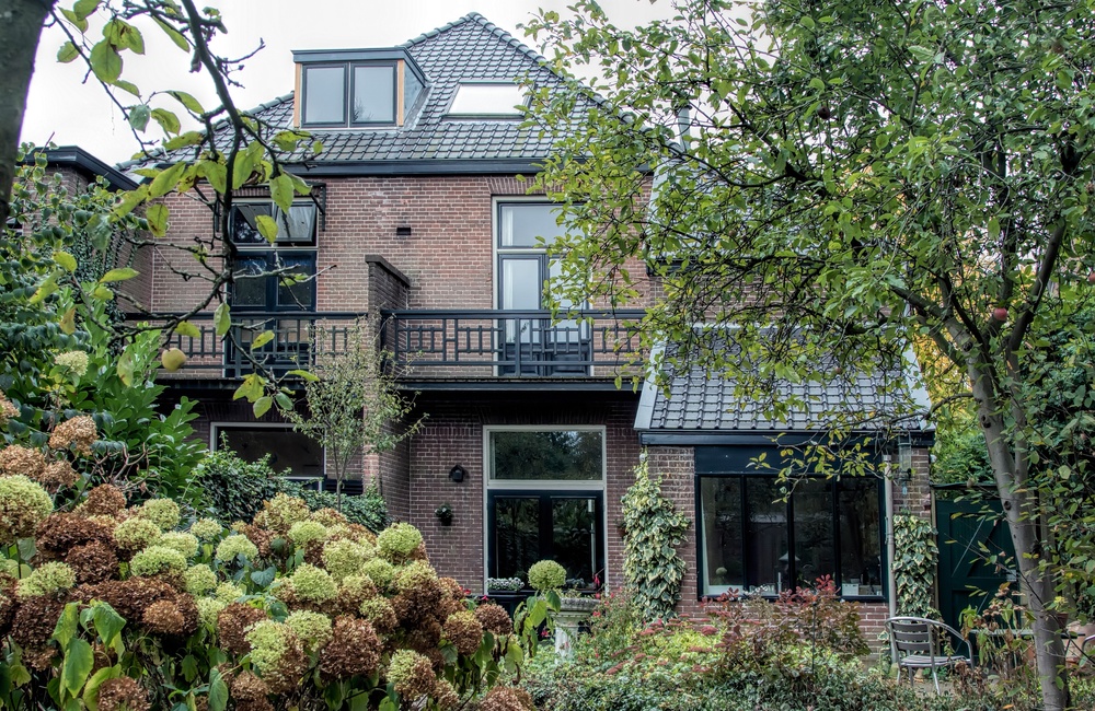 Voorgevel villa 2016