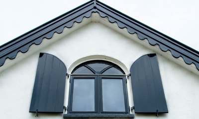 Detail nokgevel woning