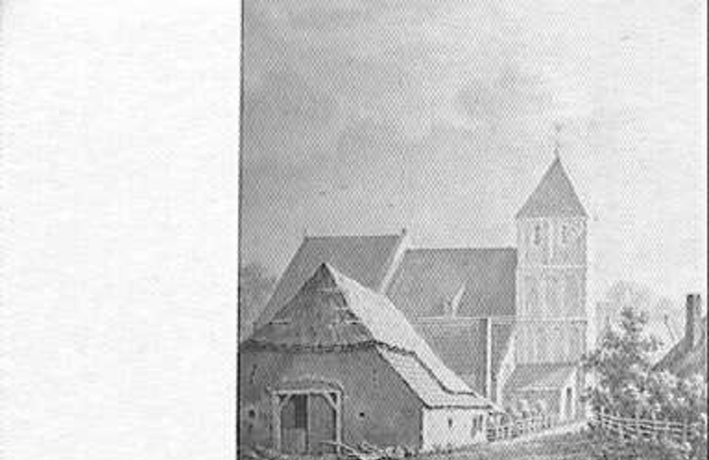 Veluwezoom/ Boerderijen: achter- en zijgevel kleurrepro J.de Goije ?