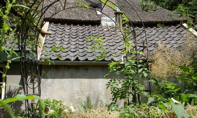 Deel zijgevel boerderij