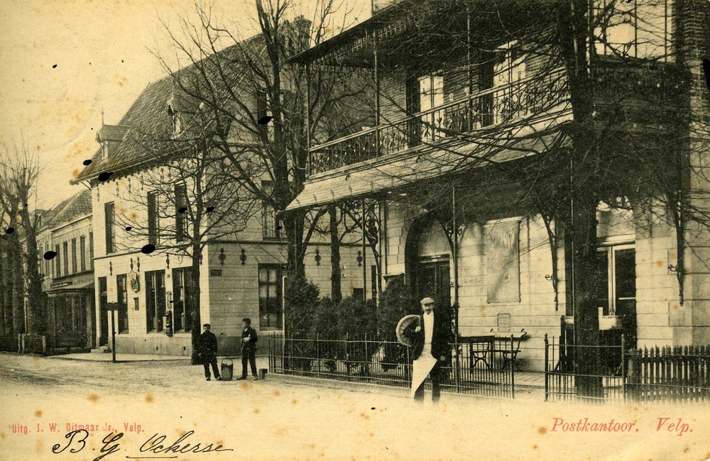 Postkantoor in bedrijf