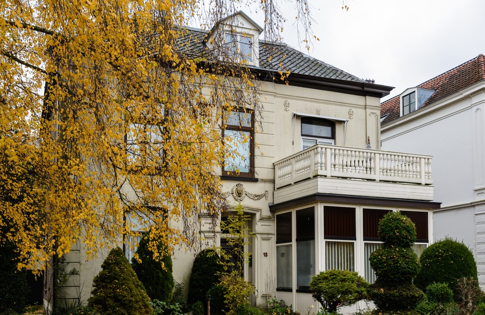 Voorzijde villa 2016