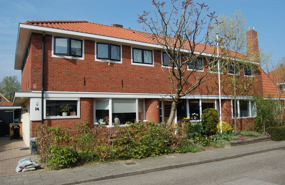 Torckstraat drie-onder-een-kap   - 2015