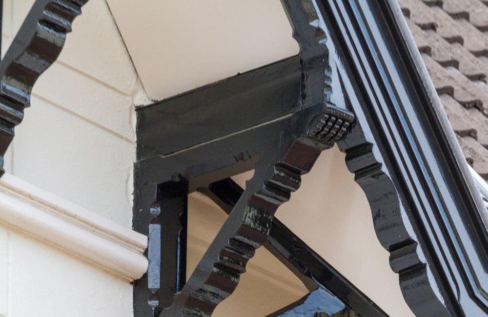 Detail houtwerk