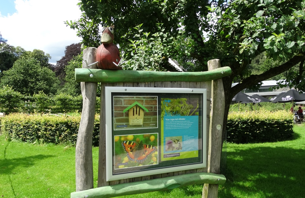 Bezoekerscentrum infobord