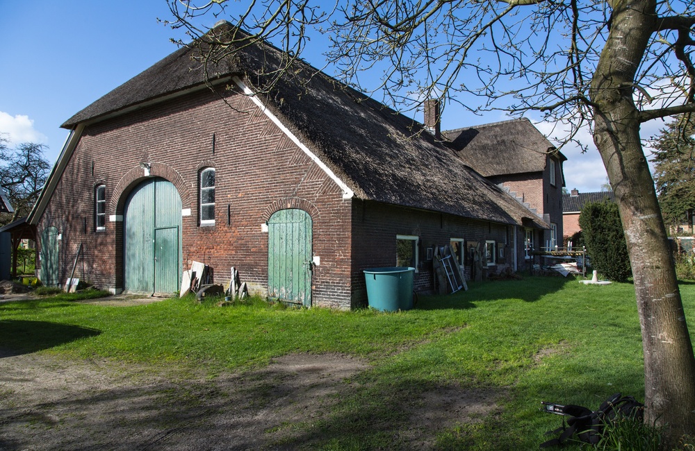 Achtergevel en linkerzijgevel Hoeve Heidelust - 2016