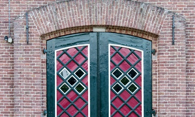 Detail voorgevel schuur