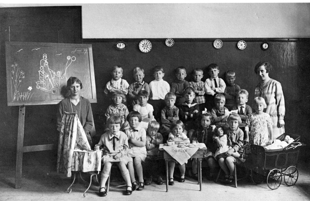 Bewaarschool Annastraat 1927-1928