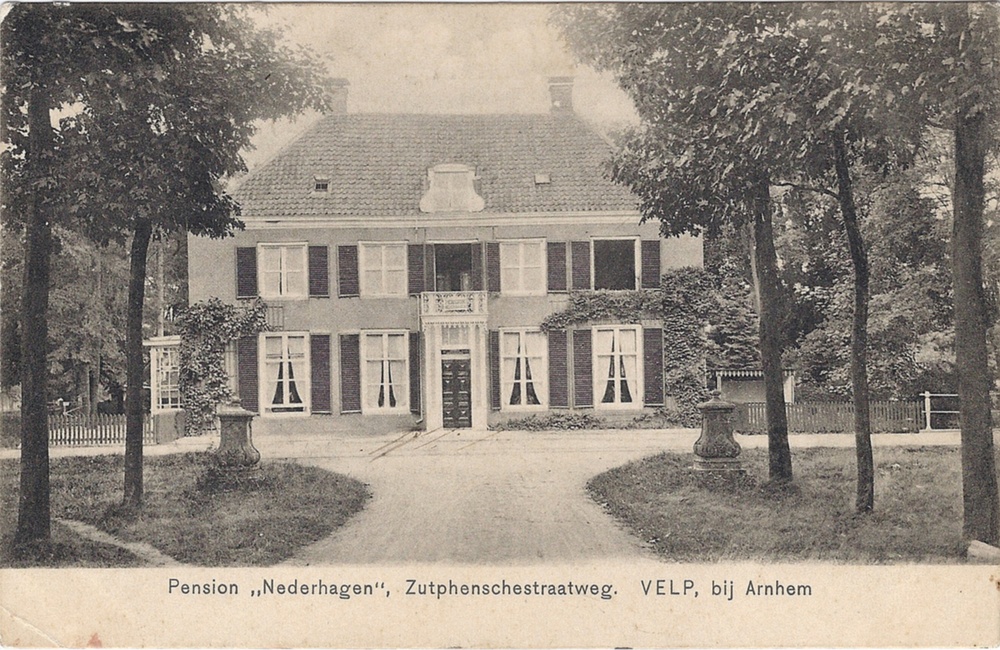 Nederhagen als pension 1902